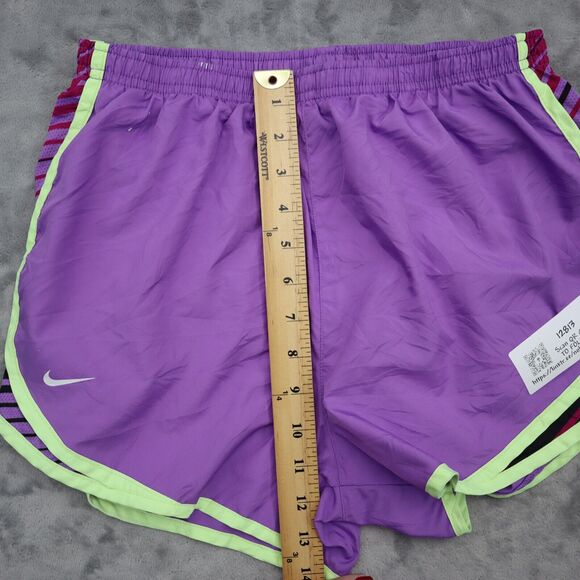 Nike Shorts Womens M Purple Dri Fit Dolphin Style Active Work Out Fitness Bottom - Picture 4 of 16